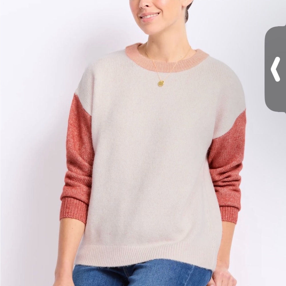 Mason And Belle Jesse Long Sleeve Sweater. Size medium